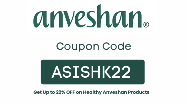 Anveshan Coupon Code ASISHK22 Get up to 22% OFF on products